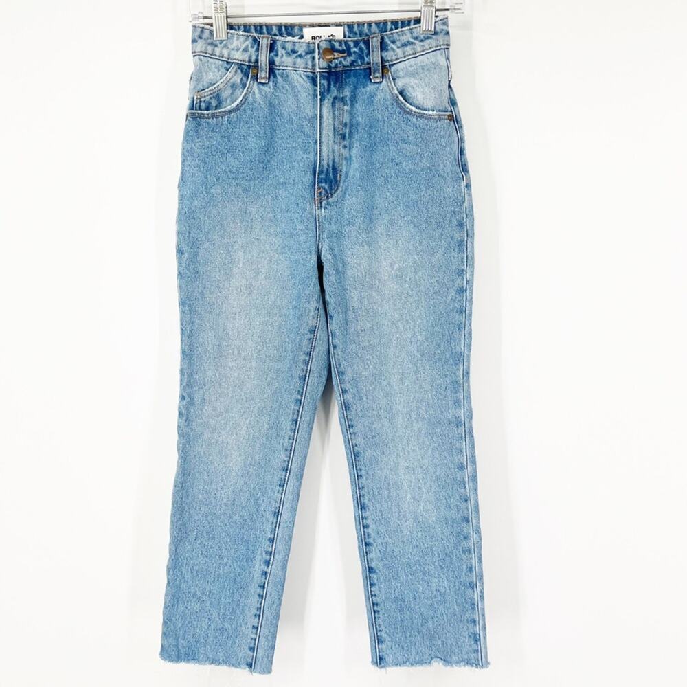 Rolla’s Dusters High Rise Slim Cropped Jeans
